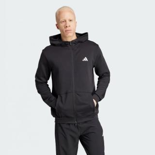 【adidas 愛迪達】外套 男款 運動連帽外套 WO DK TOP 黑 IT4308(S2309)