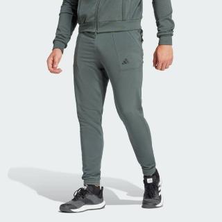 【adidas 愛迪達】長褲 男款 運動褲 WO DK PT 灰綠 IT4311