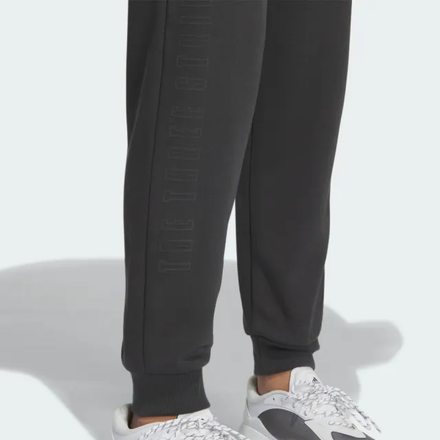 【adidas 愛迪達】長褲 女款 運動褲 WORD SWT PANT 黑 IM8753(L4815)