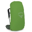 【Osprey】Kestrel 68 輕量登山背包 附背包防水套 男款 盆景綠(健行背包  徙步旅行 登山後背包)