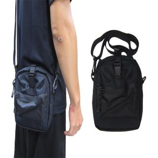 【SNOW.bagshop】斜揹包超小容量主袋+外袋共四層防水尼龍布內證件袋固定鑰匙鉤