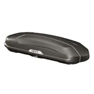 【Hapro】Trivor 440 Supermatt Anthracite 440L 霧黑 雙開車頂行李箱(192x82x45cm)