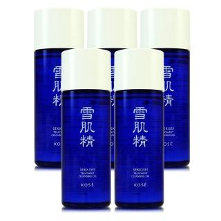 【KOSE 高絲】雪肌精淨透潔顏油33ml*5(專櫃公司貨)