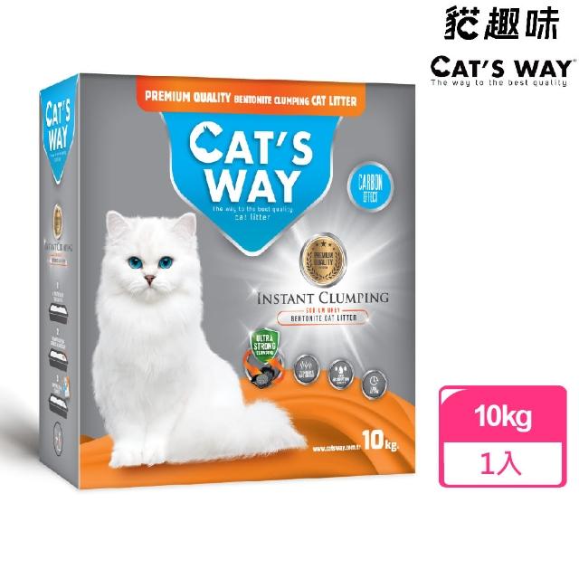 【貓趣味Cats Way】強效凝結鎖臭貓砂/礦砂10kg(歐洲銷售第一/最強CP值礦砂)