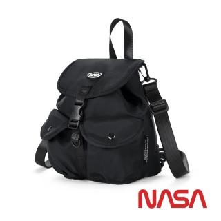 【NASA SPACE】美國太空旅人率性百搭三用後揹包-NA20007(暗夜黑)