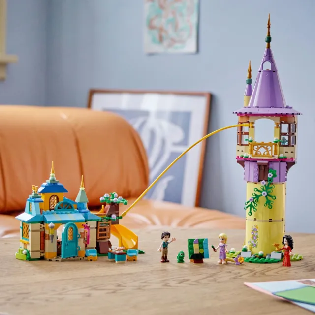 【LEGO 樂高】迪士尼公主系列 43241 長髮公主的塔樓與小酒館(Rapunzel’s Tower & The Snuggly Duckling)