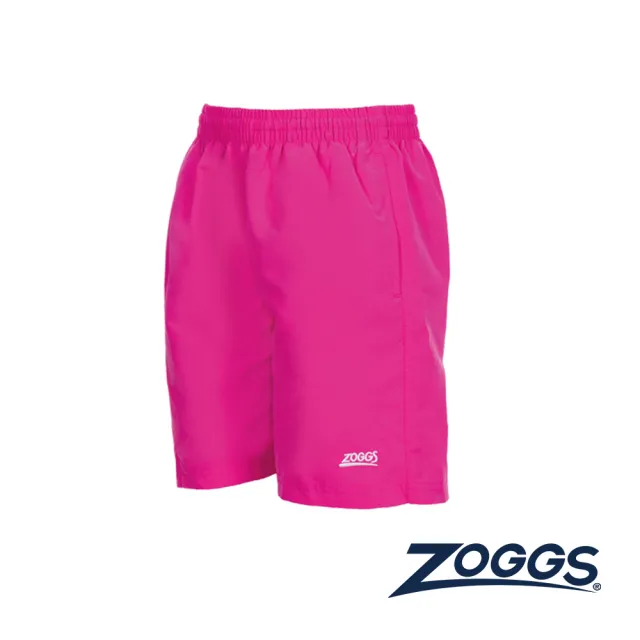 【Zoggs】青少男粉紅休閒海灘褲(大童/男童/泳褲/衝浪褲/休閒褲)