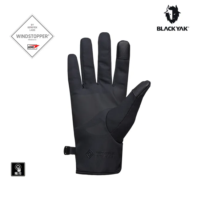 【BLACK YAK】TUNDRA WSP防風手套[黑色]BYCB2NAN02(秋冬/觸控手套/保暖手套/中性款)