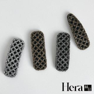 【HERA 赫拉】ll現貨ll韓版閃閃懷舊風古銅金銀BB夾/髮夾-4款(現貨瘋搶中)