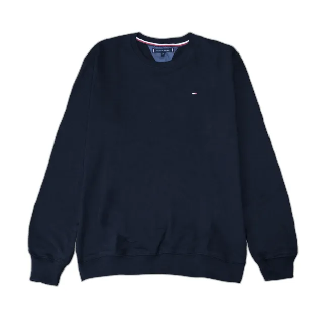 Tommy Hilfiger】TOMMY 厚磅爆款素面小LOGO大學T恤(平輸品/多款任選