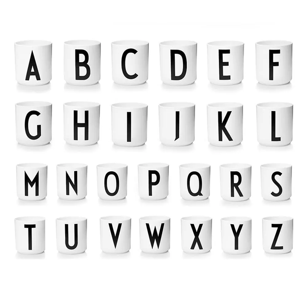【北歐櫥窗】Design Letters 字母水杯 A-Z(250ml)