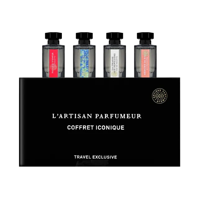 【L Artisan Parfumeur 阿蒂仙之香】四入小香禮盒 5ml*4(國際航空版_冥府之路+玫瑰追憶+尋找蝴蝶+布列塔尼)