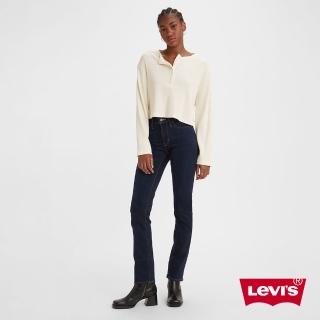 【LEVIS 官方旗艦】女款 312 中腰縮腹修身窄管牛仔褲 / 深藍水洗 / 彈性布料 熱賣單品 19627-0145