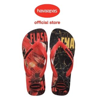 【havaianas 哈瓦仕】拖鞋 男鞋 女鞋 夾腳拖 DC漫畫 正義聯盟 閃電俠 Heoris Dc 紅 4141765-9124U(哈瓦士)