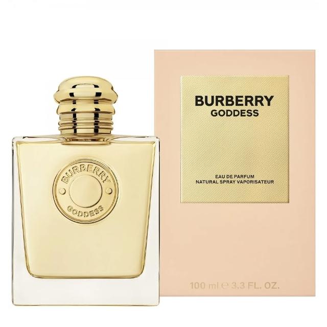 【BURBERRY 巴寶莉】Goddess 繆斯女神女性淡香精 100ml(專櫃公司貨)