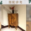 【吉迪市柚木家具】柚木復古造型雙門收納櫃 HY036(簡約 禪意 中國風 仿古 低調 沉穩)