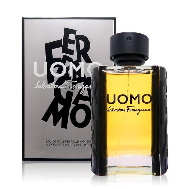 【Salvatore Ferragamo】Uomo 峰範男性淡香水 EDT 100ml(平行輸入)