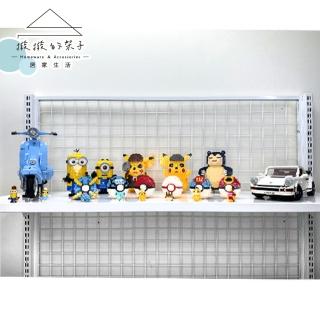 【撥撥的架子】90x40x180cm 層板款 居家中島網片架 玩具展示架 公仔陳列架 層架網片架(層板款-中島網格架)