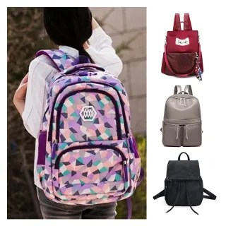 【I FUN】現貨 韓系時尚防潑水後背包_11款任選※(防水包 雙肩包/售完不補)