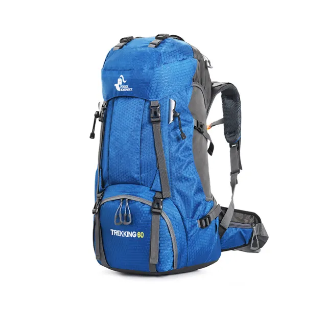 【PUSH!】戶外休閒用品 60L登山包 雙肩包 背包 自助行旅行背包 登山包(登山包 後背包U65)