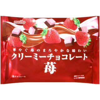 【即期出清】Meito 名糖 滑順草莓風味洋菓子(120g)