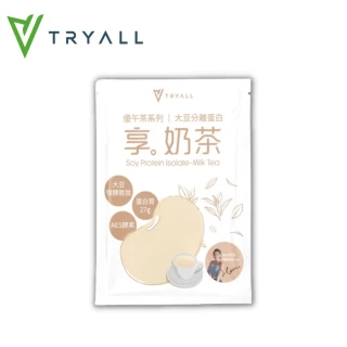 【TRYALL】大豆分離蛋白 享奶茶(40g/包)