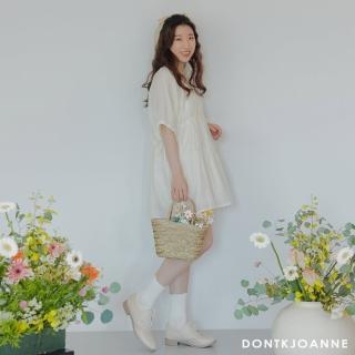 【Ann’S】ANNSTAR 末羊子聯名-英倫詩人全真牛皮雕花綁帶牛津鞋(杏)