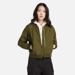 【Timberland】女款深橄欖色飛行外套(A6HED302)