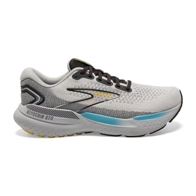 【BROOKS】Glycerin GTS 21 男 慢跑鞋 路跑 避震 甘油系列21代 灰藍(1104201D184)