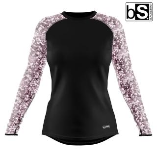 【BlackStrap】Therma Crew Top 女圓領磨毛保暖長袖上衣(滑雪/戶外/底層衣)