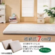 【Super Life】客製雙人加大6尺白色-MIT三折硬式獨立筒床墊(日系護背硬式｜ 客製特殊規格)