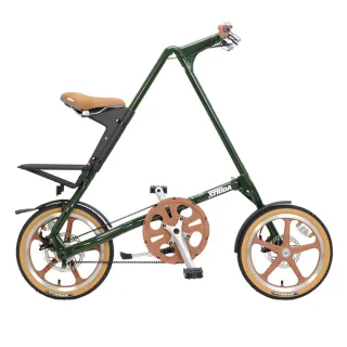 【STRiDA】英國 速立達16吋單速LT版碟剎折疊單車/三角形腳踏車