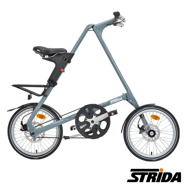 STRiDA 速立達 18吋SX 單速碟剎折疊單車/三角形單車(吸睛的三角型車架)