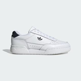 【adidas 愛迪達】court super w 女 休閒鞋 運動 經典 三葉草 簡約 小白鞋 皮革 白黑(ie8081)