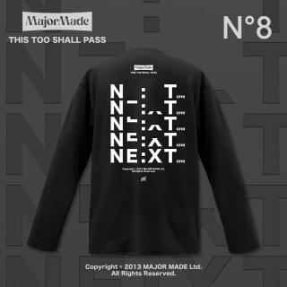 【MAJOR MADE】NEXT ONE口袋長TEE(#長袖上衣#T-shirt#文字)