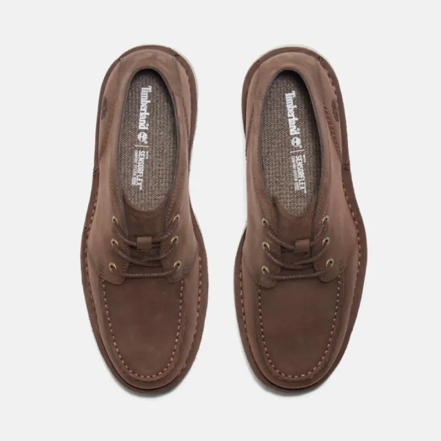 【Timberland】男款深棕色休閒中筒靴(A41YAV13)