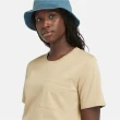 【Timberland】女款米色口袋短袖T恤(A5NW2DH4)