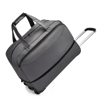 【GoTrip 微旅行】GoTrip微旅行--23吋拓高款大容量拉桿行李袋 4色可選(拉桿包 行李箱 防潑水 登機箱)