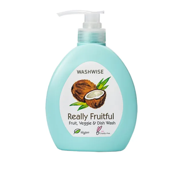 【Washwise 聰明洗】果然有酵 蔬果碗盤清潔露(500 ml)