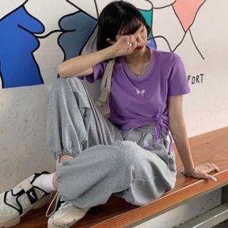 【ONEY 歐妮】★運動休閒高腰九分束腳褲(女上衣/長褲/寬鬆)