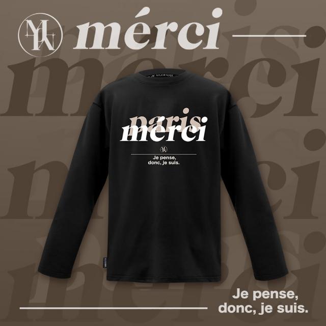 【MAJOR MADE】雙疊漸層merci長TEE(#長袖 #上衣 #潮流服飾)