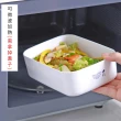 【好拾物】日本製NAKAYA 600-1000ml白色簡約風可微波保鮮盒 冰箱收納 冷凍庫收納 白色保鮮盒 冷凍保鮮盒