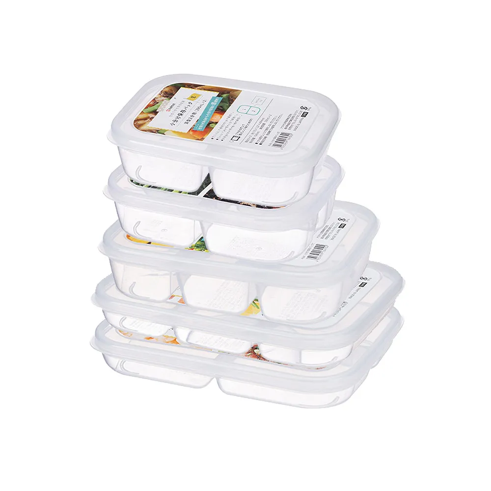 【好拾物】NAKAYA 日本製可微波分隔瀝水保鮮盒 飲控餐盒 冷凍保存盒 冰箱收納盒 備菜盒