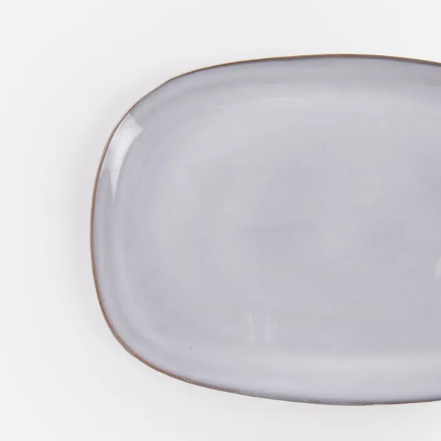 【HOLA】NOSSE Svelte 陶瓷盤 25cm 灰白