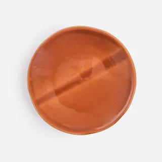 【HOLA】NOSSE Smooth陶瓷盤15cm 陶磚紅