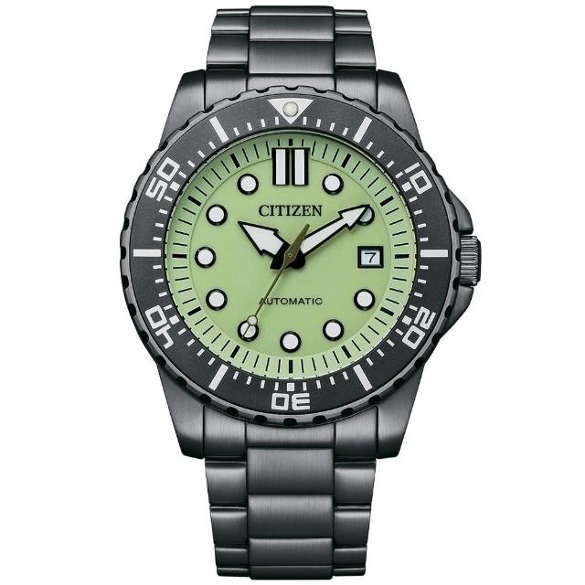 【CITIZEN 星辰】Mechanical  夜光型者 經典機械腕錶 43MM(NJ0177-84X)