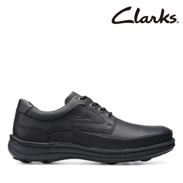 ClarksClarks 男鞋 Nature Three 縫線設計舒適好走厚底休閒鞋(CLM39008C)