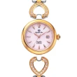 【Olympia Star 奧林比亞之星】戀人絮語珠寶腕錶(28032DLSR 雙色x粉)