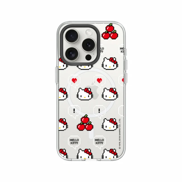 RHINOSHIELD 犀牛盾 iPhone 13系列 Clear MagSafe兼容 磁吸透明手機殼/Retro Hello Kitty(Hello Kitty)