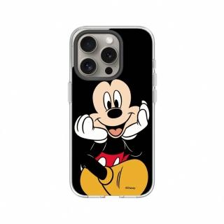 【RHINOSHIELD 犀牛盾】iPhone 14系列 Clear MagSafe相容 磁吸透明手機殼/米奇-米奇看著你(迪士尼)